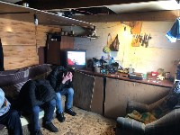 Один из гаражей в Южно-Сахалинске оказался наркопритоном, Фото: 4