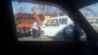 Мусоровоз, автомобиль медпомощи и грузовик столкнулись в Южно-Сахалинске, Фото: 3