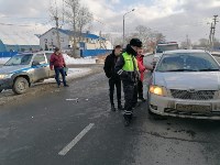 Универсал сбил женщину на Холмском шоссе в Южно-Сахалинске, Фото: 5