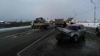 Toyota Corolla и кран-балка столкнулись в Южно-Сахалинске, Фото: 5