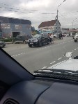 Land Cruiser Prado и "Жигули" столкнулись на улице Пуркаева в Южно-Сахалинске, Фото: 1