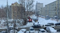 Квартира загорелась утром 31 марта в Южно-Сахалинске, Фото: 3