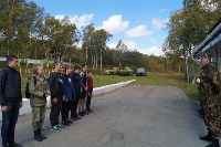 Сахалинские школьники повели один день по программе омоновцев-новобранцев, Фото: 6
