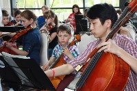 Юные сахалинские музыканты начали подготовку к концерту с корейским оркестром, Фото: 8