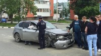 Три автомобиля столкнулись на улице Емельянова в Южно-Сахалинске, Фото: 4