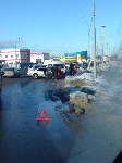 Внедорожник и седан столкнулись в Южно-Сахалинске, Фото: 1
