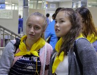 Еще 100 сахалинских школьников вылетели на отдых в Крым , Фото: 2