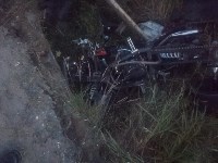 Квадроцикл вылетел в кювет в Охе, Фото: 3