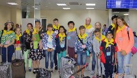 Еще 100 сахалинских школьников вылетели на отдых в Крым , Фото: 9
