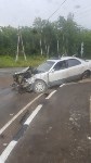Легковая Toyota врезалась в длинномер в районе Тымовского, Фото: 5