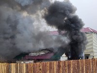 Автобокс загорелся в Стародубском, Фото: 5