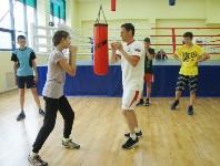 Тренировка боксеров с Олегом Саитовым, Фото: 4