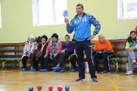 Сахалинские инвалиды сразились в первенстве по игре в бочча, Фото: 11