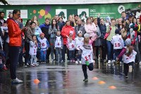 Сотня детсадовцев промчалась по аллее парка в Южно-Сахалинске, Фото: 5