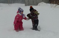 Первый в этом году снежный циклон пришел на юг Сахалина, Фото: 6