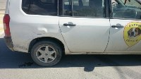 Автомобиль охранного агентства столкнулся с легковушкой в Южно-Сахалинске, Фото: 4