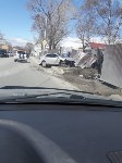 Водитель "тойоты" пострадал в ДТП в Южно-Сахалинске, Фото: 1