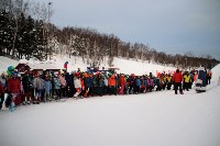 В Томари начался открытый турнир по горным лыжам, Фото: 11