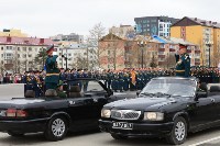 Военный парад в День Победы в Южно-Сахалинске, Фото: 26