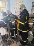 В подразделениях пожарно-спасательной службы прошли учения , Фото: 2