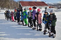 В Южно-Сахалинске прошла первая в этом году тренировка в рамках проекта "Лыжи в школу", Фото: 17