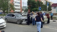 Три автомобиля столкнулись на улице Емельянова в Южно-Сахалинске, Фото: 5