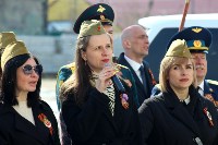 Мини-парады для ветеранов Великой Отечественной войны проводят на Сахалине, Фото: 3