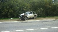 Беременная девушка и пенсионерка пострадали при столкновении трех автомобилей в Южно-Сахалинске, Фото: 15