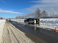 Очевидцев ДТП, в результате которого погиб мужчина, ищет сахалинская полиция, Фото: 2