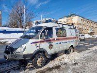 Спасатели помогли 92-летней женщине, упавшей в своей квартире в Южно-Сахалинске, Фото: 7
