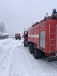 Женщину спасли при пожаре в Тымовском, Фото: 1