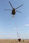 Тренировка по ликвидации последствий природного пожара проходит на Сахалине, Фото: 9