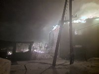 Пожар в селе Придорожном - сгорел дом с летней кухней, Фото: 4