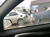 Три автомобиля столкнулись в Корсакове, Фото: 5