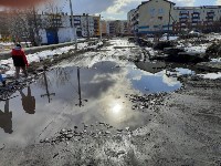 Строители в Поронайске заставляют дышать местных жителей токсичным воздухом, Фото: 3