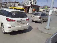 На улице Комсомольской столкнулись Toyota Wish и Toyota Corolla Fielder, Фото: 2