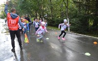 Сотня детсадовцев промчалась по аллее парка в Южно-Сахалинске, Фото: 16