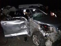 Девушка пострадала при столкновении Toyota Rush и КамАЗа в Холмском районе, Фото: 6