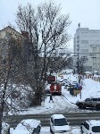 Квартира загорелась утром 31 марта в Южно-Сахалинске, Фото: 2