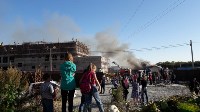 На территории будущей школы в Дальнем вспыхнул пожар, Фото: 12