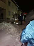Пожар в общежитии в Смирных, Фото: 2