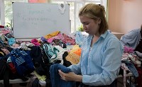 В Южно-Сахалинске бесплатно раздали вещи для школьников, Фото: 16