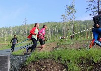 Хабаровские и амурские биатлонисты тренируются на Сахалине, Фото: 4