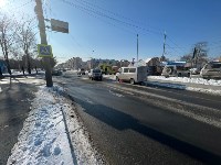 Беременную женщину сбил автомобиль на пешеходном переходе в Южно-Сахалинске, Фото: 1