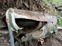 Поисковики обнаружили останки на месте крушения Ту-2 на Сахалине, Фото: 8