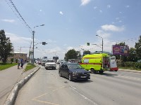 Автомобиль сбил женщину на пешеходном переходе в Южно-Сахалинске, Фото: 3