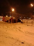 Водитель внедорожника пострадал при столкновении со снегоуборочной машиной в Южно-Сахалинске, Фото: 2