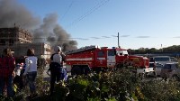На территории будущей школы в Дальнем вспыхнул пожар, Фото: 8