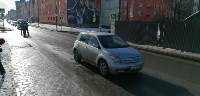 Хэтчбек сбил девушку на пешеходном переходе в Южно-Сахалинске, Фото: 2