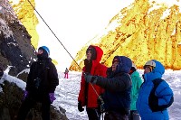Сахалинские альпинисты открыли ледолазный сезон, Фото: 7